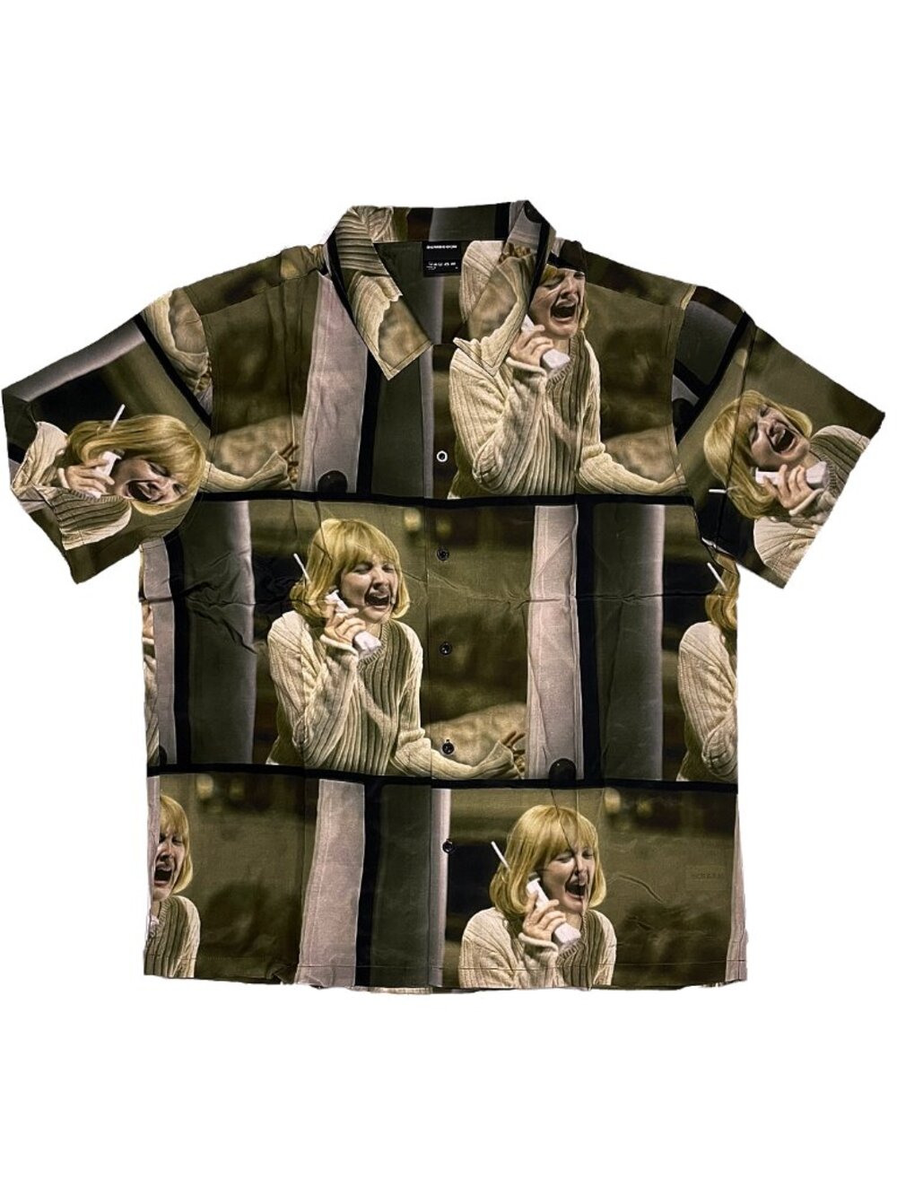 Scream Casey Becker DUMBGOOD Horror Camp Button-Up Shirt NWT XL